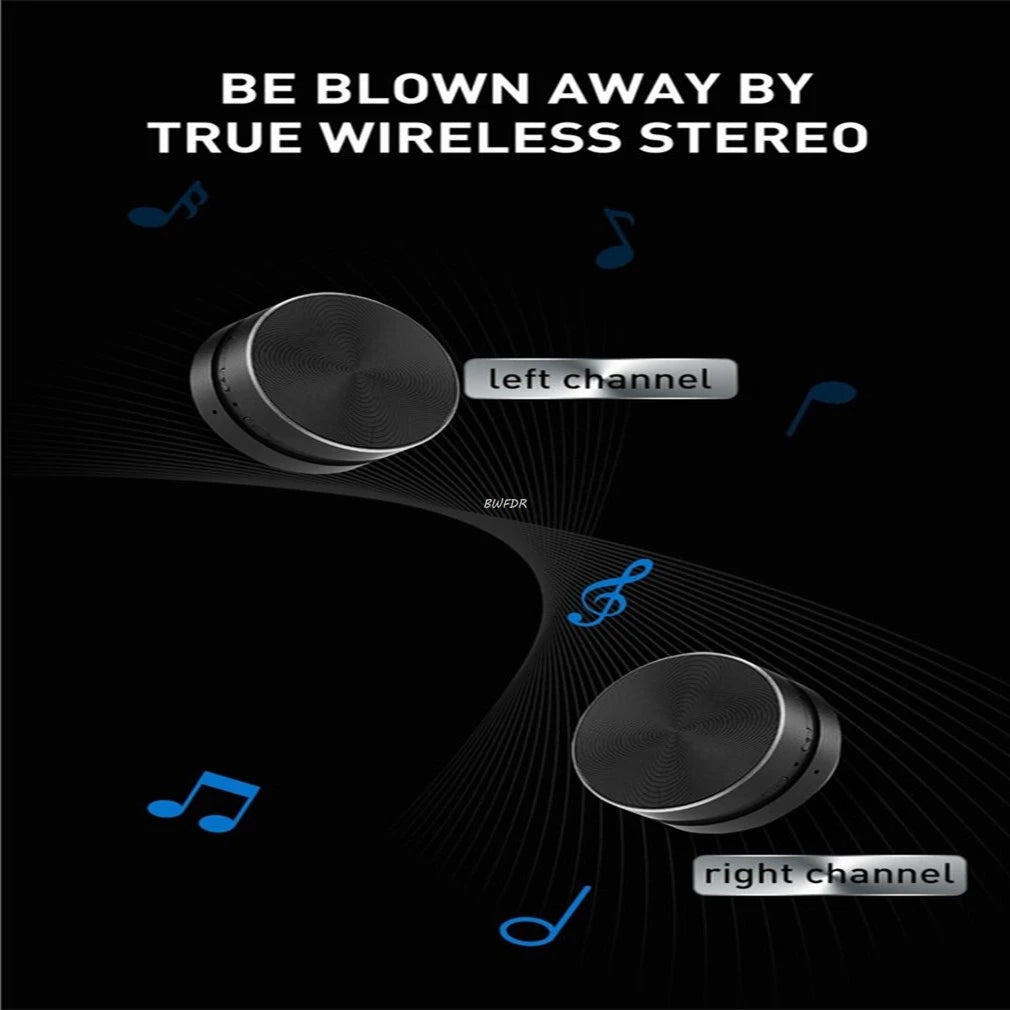 Hot Mini Bone Conduction Speaker Bluetooth-Compatible TWS Wireless Stereo Sound Speaker with FM Radio Dropshipping Wholesale